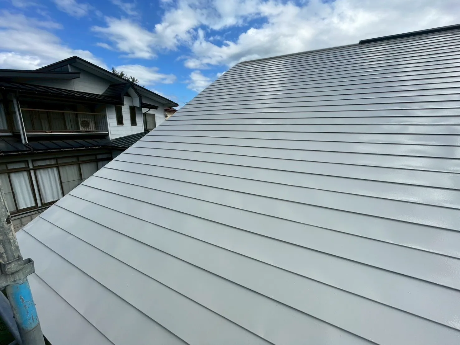 屋根施工後