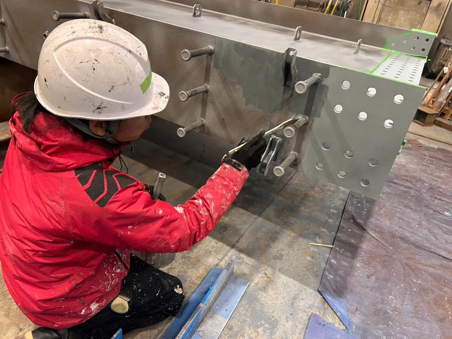 塗装工事を福島市で頑張ってます！